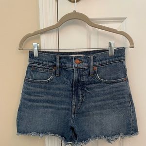 Madewell The Perfect Jean Shorts Size 26